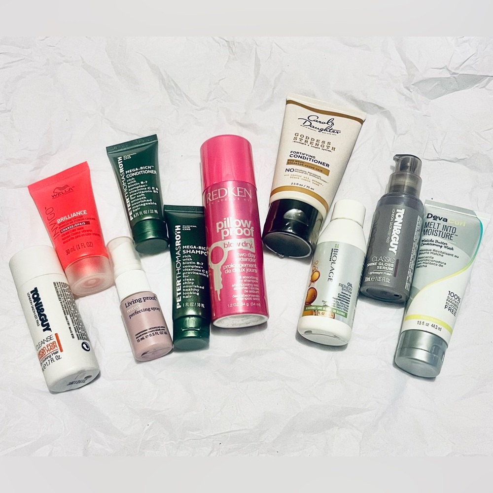 NEW Deluxe Haircare Samples Bundle
